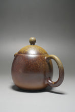 Load image into Gallery viewer, Wood Fired Dragon Egg Nixing Teapot by Li Wenxin 柴烧坭兴龙蛋壶 130ml