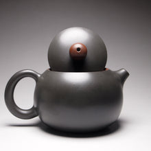 Load image into Gallery viewer, 135ml Red Knob Xishi Nixing Teapot by Li Wenxin 李文新坭兴西施壶