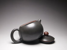 Load image into Gallery viewer, 135ml Red Knob Xishi Nixing Teapot by Li Wenxin 李文新坭兴西施壶