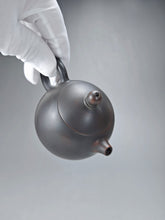Load image into Gallery viewer, 135ml Dragon Egg Nixing Teapot by Li Wenxin 坭兴龙蛋壶