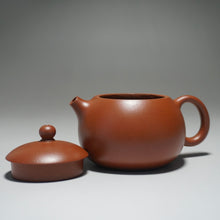 Load image into Gallery viewer, Fully Handmade Hongpilong Xishi teapot by Hu Haojie 全手工红皮龙西施胡浩杰制 135ml