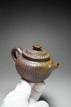 Load image into Gallery viewer, Wood Fired Wabi-Sabi Nixing Teapot by Li Wenxin 李文新柴烧跳刀 135ml
