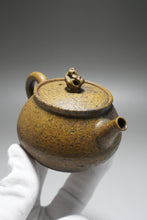 Load image into Gallery viewer, Wood Fired Taihushi Nixing Teapot by Li Wenxin 李文新柴烧坭兴太湖石 135ml