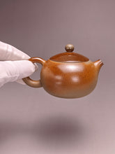 Load image into Gallery viewer, Wood Fired Xishi Nixing Teapot by Li Wenxin 李文新柴烧坭兴西施壶 135ml