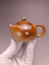 Load image into Gallery viewer, Wood Fired Xishi Nixing Teapot by Li Wenxin 李文新柴烧坭兴西施壶 135ml