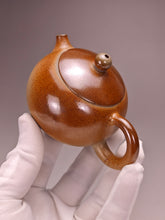 Load image into Gallery viewer, Wood Fired Xishi Nixing Teapot by Li Wenxin 李文新柴烧坭兴西施壶 135ml