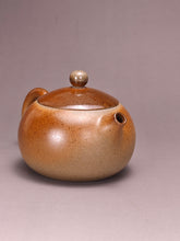 Load image into Gallery viewer, Wood Fired Xishi Nixing Teapot by Li Wenxin 李文新柴烧坭兴西施壶 135ml
