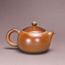 Load image into Gallery viewer, Wood Fired Xishi Nixing Teapot by Li Wenxin 李文新柴烧坭兴西施壶 135ml