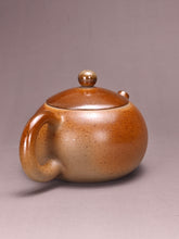 Load image into Gallery viewer, Wood Fired Xishi Nixing Teapot by Li Wenxin 李文新柴烧坭兴西施壶 135ml
