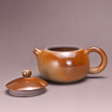 Load image into Gallery viewer, Wood Fired Xishi Nixing Teapot by Li Wenxin 李文新柴烧坭兴西施壶 135ml