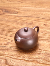 Load image into Gallery viewer, Wood Fired Lao Zini Xishi Yixing Teapot 柴烧老紫泥西施 135ml
