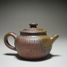 Load image into Gallery viewer, Wood Fired Wabi-Sabi Nixing Teapot by Li Wenxin 李文新柴烧跳刀 135ml
