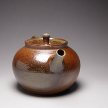 Load image into Gallery viewer, Wood Fired Round Nixing Teapot 柴烧泥兴壶 135ml