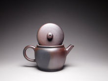 Load image into Gallery viewer, Wood Fired Lao Zini Drum Shape Yixing Teapot 柴烧老紫泥鼓形 140ml