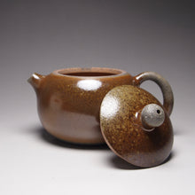Load image into Gallery viewer, Wood Fired Xishi Nixing Teapot by Li Wenxin 李文新柴烧坭兴西施壶 140ml
