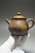 Load image into Gallery viewer, Wood Fired Panhu Nixing Teapot by Li Wenxin 李文新柴烧坭兴壶 140ml