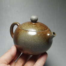 Load image into Gallery viewer, Wood Fired Xishi Nixing Teapot by Li Wenxin 李文新柴烧坭兴西施壶 140ml