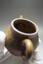 Load image into Gallery viewer, Wood Fired Panhu Nixing Teapot by Li Wenxin 李文新柴烧坭兴壶 140ml