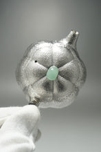 Load image into Gallery viewer, 999 Pure Silver Handmade Mellon Teapot 全手工纯银999壶 140ml