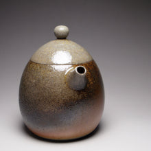 Load image into Gallery viewer, Wood Fired Dragon Egg Nixing Teapot no.2 柴烧坭兴龙蛋壶 140ml