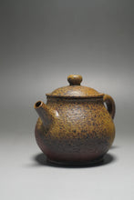 Load image into Gallery viewer, Wood Fired Panhu Nixing Teapot by Li Wenxin 李文新柴烧坭兴壶 140ml