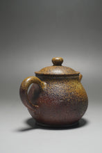 Load image into Gallery viewer, Wood Fired Panhu Nixing Teapot by Li Wenxin 李文新柴烧坭兴壶 140ml