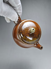 Load image into Gallery viewer, Wood Fired Lianzi Nixing Teapot by Li Wenxin 李文新柴烧莲子 140ml