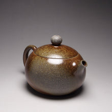 Load image into Gallery viewer, Wood Fired Xishi Nixing Teapot by Li Wenxin 李文新柴烧坭兴西施壶 140ml