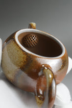 Load image into Gallery viewer, Wood Fired Xishi Nixing Teapot by Li Wenxin 李文新柴烧坭兴西施壶 140ml