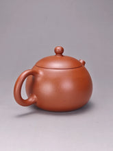 Load image into Gallery viewer, Fully Handmade Hongpilong Xishi Yixing Teapot 全手工红皮龙西施 145ml