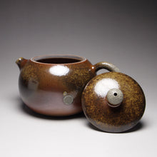 Load image into Gallery viewer, Wood Fired Xishi Nixing Teapot by Li Wenxin 李文新柴烧坭兴西施壶 145ml