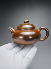 Load image into Gallery viewer, Wood Fired Fanggu Nixing Teapot by Li Wenxin 李文新柴烧坭兴仿古 145ml