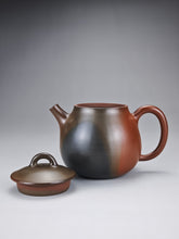 Load image into Gallery viewer, 145ml Oval Nixing Teapot with Yaobian by Li Wenxin 李文新阴阳梨形
