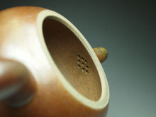 Load image into Gallery viewer, Wood Fired Bian Xishi Nixing Teapot by Li Wenxin 柴烧坭兴扁西施壶 145ml