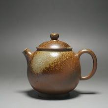 Load image into Gallery viewer, Wood Fired Round Nixing Teapot by Li Wenxin 李文新柴烧坭兴壶 145ml