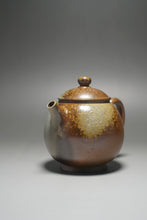 Load image into Gallery viewer, Wood Fired Round Nixing Teapot by Li Wenxin 李文新柴烧坭兴壶 145ml