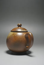Load image into Gallery viewer, Wood Fired Round Nixing Teapot by Li Wenxin 李文新柴烧坭兴壶 145ml