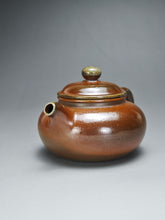 Load image into Gallery viewer, Wood Fired Fanggu Nixing Teapot by Li Wenxin 李文新柴烧坭兴仿古 145ml