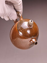 Load image into Gallery viewer, Wood Fired Dragon Egg Nixing Teapot by Li Wenxin 李文新柴烧坭兴龙蛋壶 145ml
