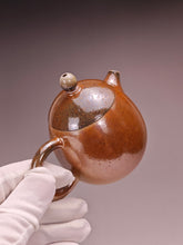 Load image into Gallery viewer, Wood Fired Dragon Egg Nixing Teapot by Li Wenxin 李文新柴烧坭兴龙蛋壶 145ml