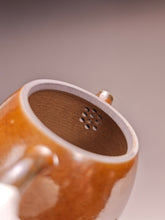 Load image into Gallery viewer, Wood Fired Dragon Egg Nixing Teapot by Li Wenxin 李文新柴烧坭兴龙蛋壶 145ml