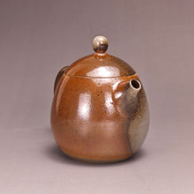 Load image into Gallery viewer, Wood Fired Dragon Egg Nixing Teapot by Li Wenxin 李文新柴烧坭兴龙蛋壶 145ml