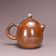 Load image into Gallery viewer, Wood Fired Dragon Egg Nixing Teapot by Li Wenxin 李文新柴烧坭兴龙蛋壶 145ml