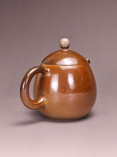 Load image into Gallery viewer, Wood Fired Dragon Egg Nixing Teapot by Li Wenxin 李文新柴烧坭兴龙蛋壶 145ml