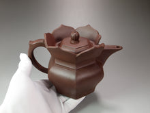 Load image into Gallery viewer, Fully Handmade Zini Monk's Hat Yixing Teapot 全手工原矿紫泥僧帽壶 500ml