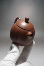 Load image into Gallery viewer, 150ml Dragon Egg Nixing Teapot by Li Wenxin 李文新坭兴小龙蛋