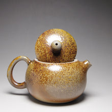 Load image into Gallery viewer, Wood Fired Xishi Nixing Teapot by Li Wenxin 李文新柴烧坭兴西施壶 150ml