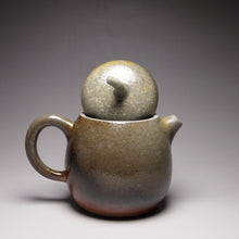 Load image into Gallery viewer, Dafengjiang Wood Kiln Fired Melon Nixing Teapot no.2 大风江柴烧泥兴壶 150ml