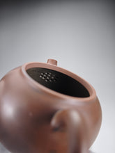 Load image into Gallery viewer, 150ml Bian Fanggu Nixing Teapot by Li Wenxin 李文新坭兴扁仿古
