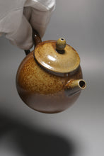 Load image into Gallery viewer, Wood Fired Gaopan Nixing Teapot by Li Wenxin 李文新柴烧坭兴壶 150ml